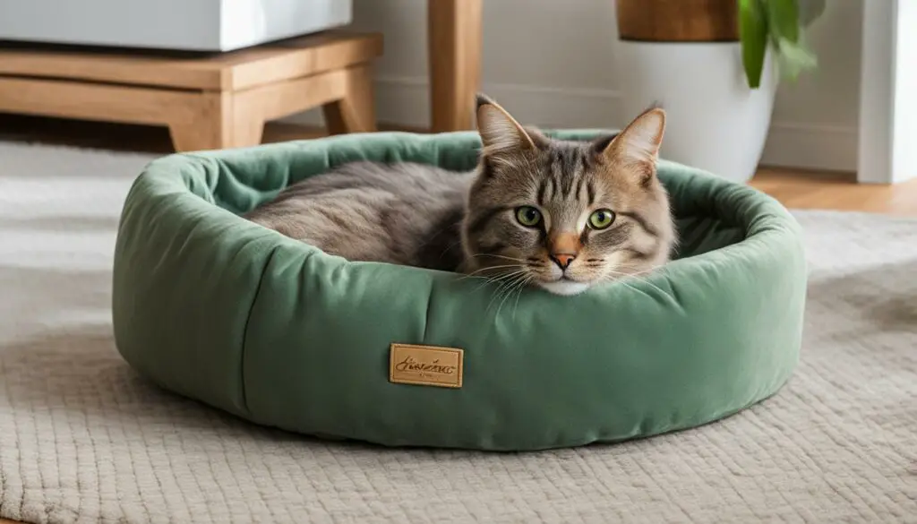 Armarkat Sage Green Cat Bed