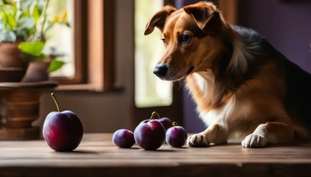 Can Dogs Have a Little Bit of Plum?