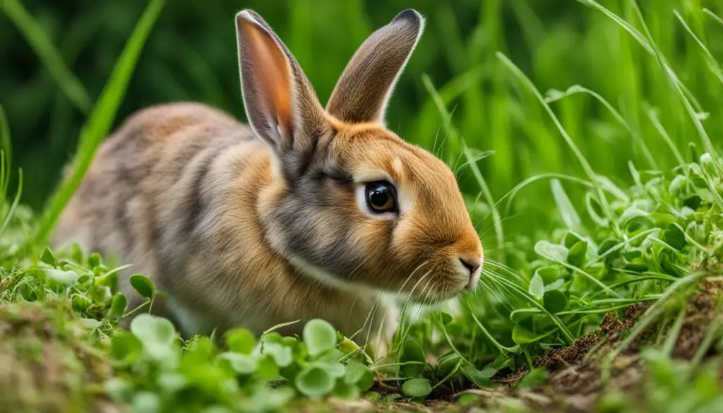 Can rabbits eat clover sprouts