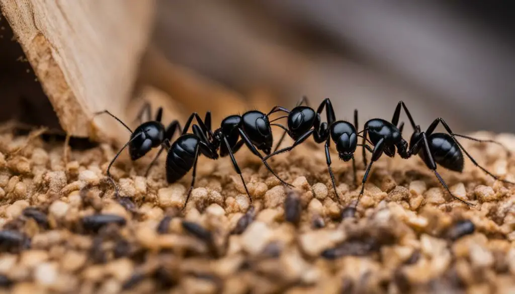Carpenter ant pet care challenges