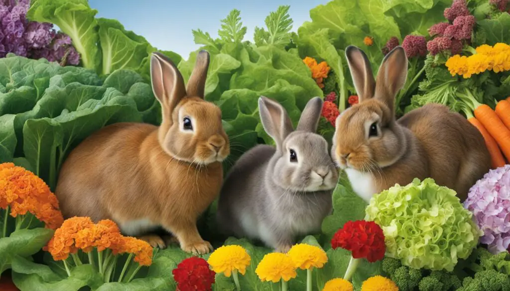 Diet of rabbits