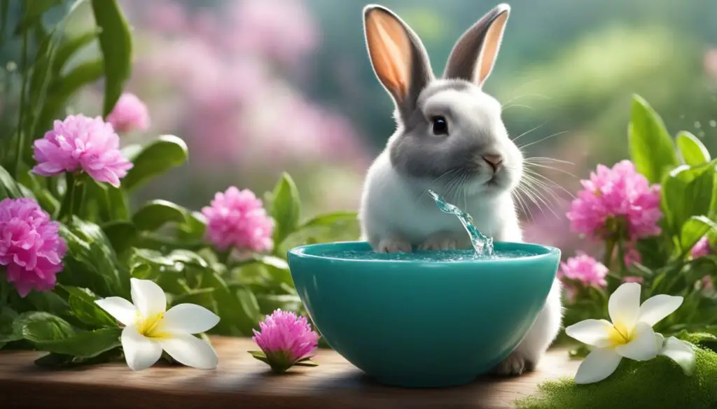 Fresh Water for Rabbits