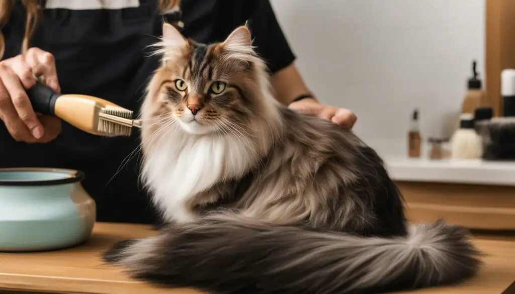 Grooming Longhaired and Older Cats