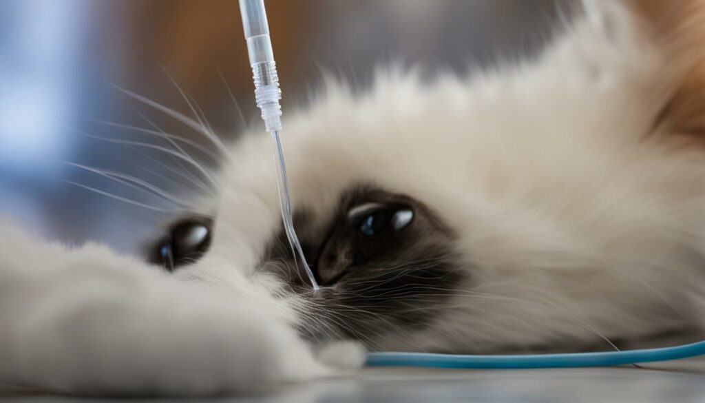 IV fluids for CKD cats