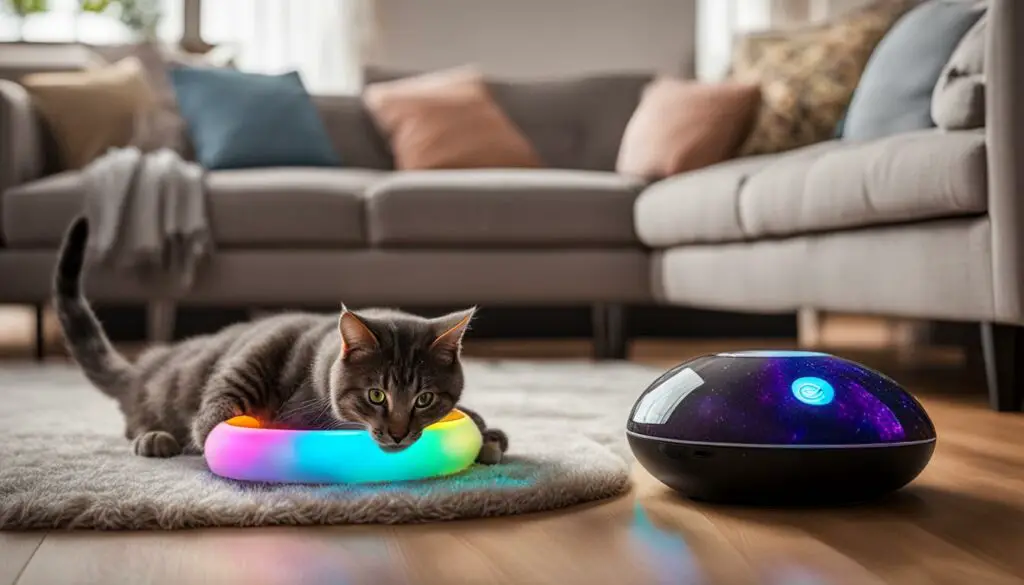 Interactive wifi cat toy