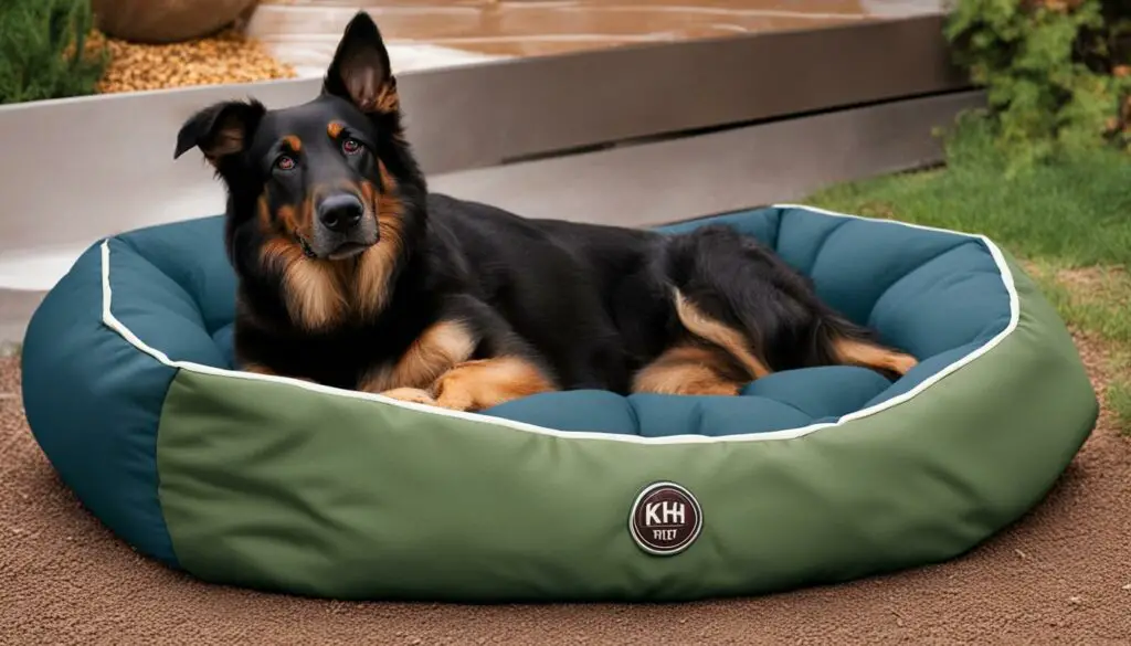 K&H Pet Products K-9 Ruff n' Tuff Indoor/Outdoor Pillow Dog Bed