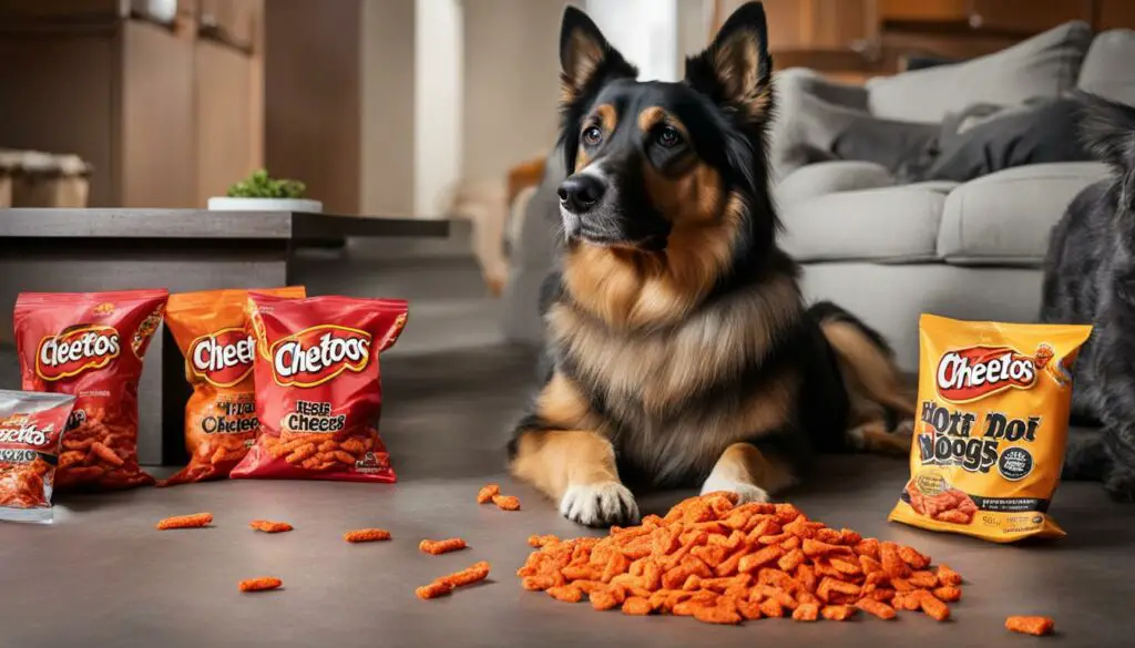 Potential Dangers of Hot Cheetos for Dogs