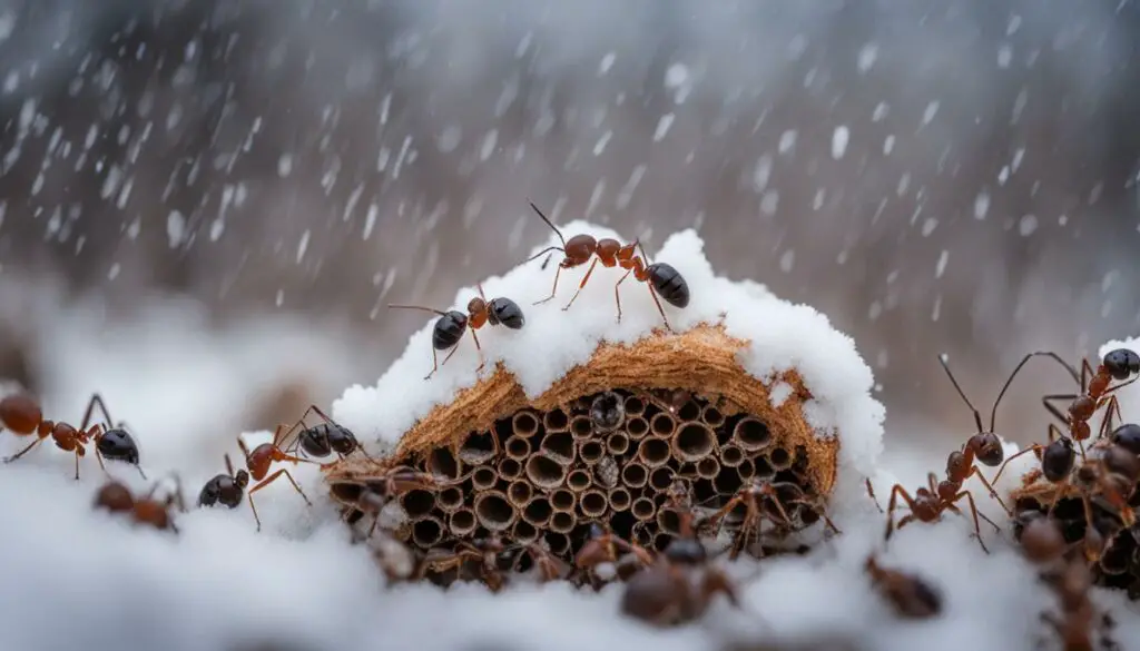 Protecting Ant Nests in Winter