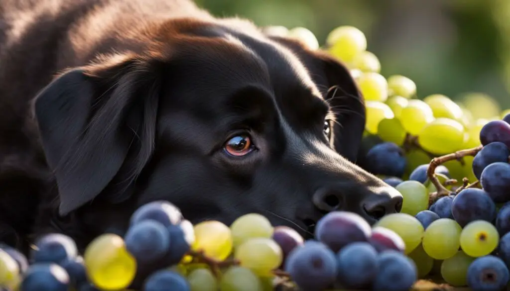 Signs of Grape Poisoning in Dogs