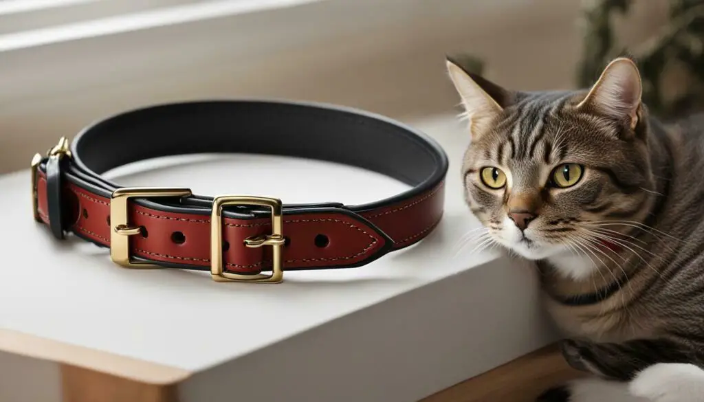Supakit Breakaway Leather Cat Collar