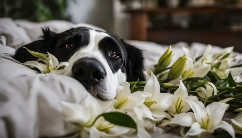 Symptoms of Lily Poisoning in Dogs