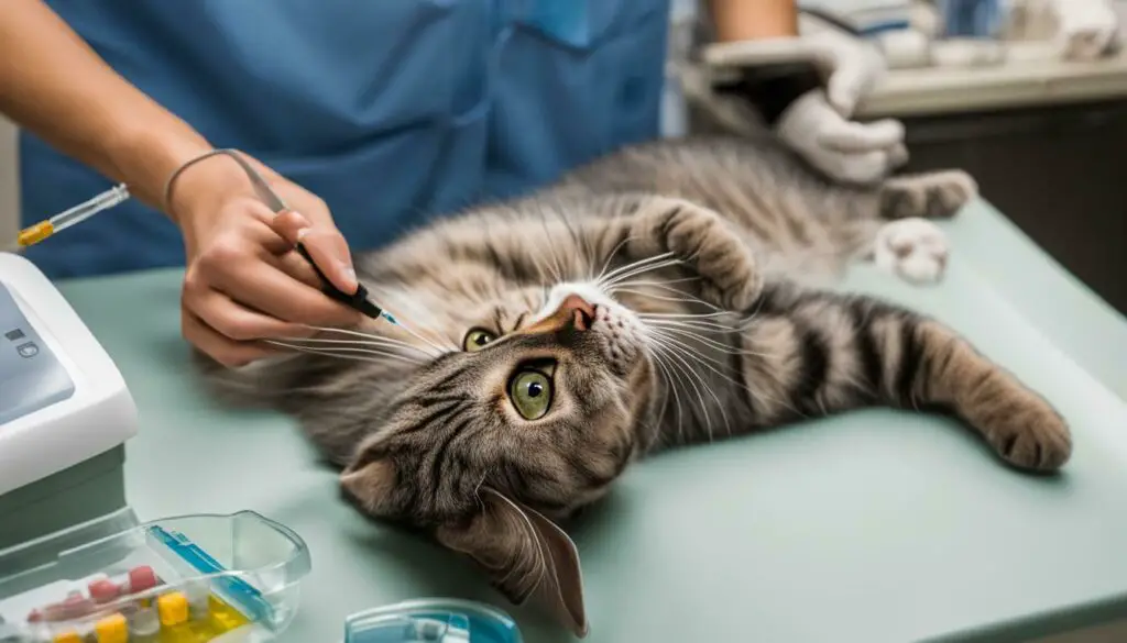 Treatment for cats eating plastic