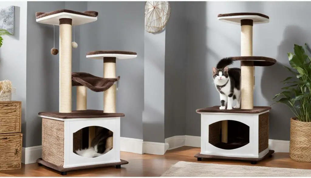Trixie Lilo Modular Three-Story Cat Condos
