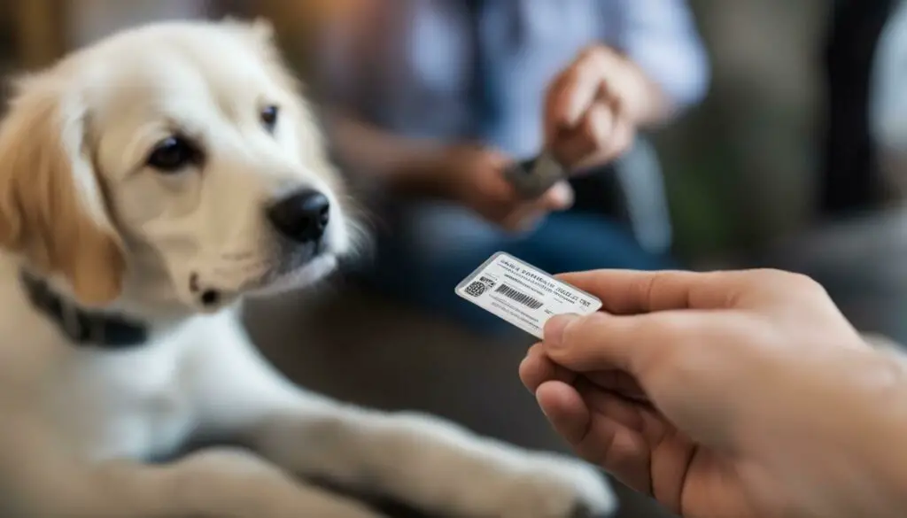 Updating Dog's ID Tags and Microchip Information