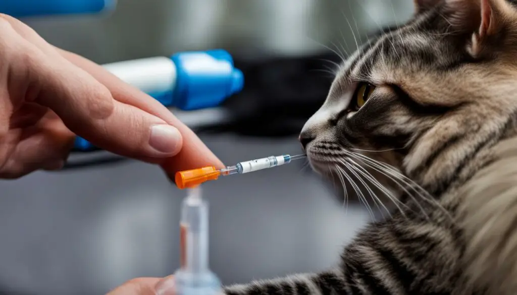 administering insulin to cats