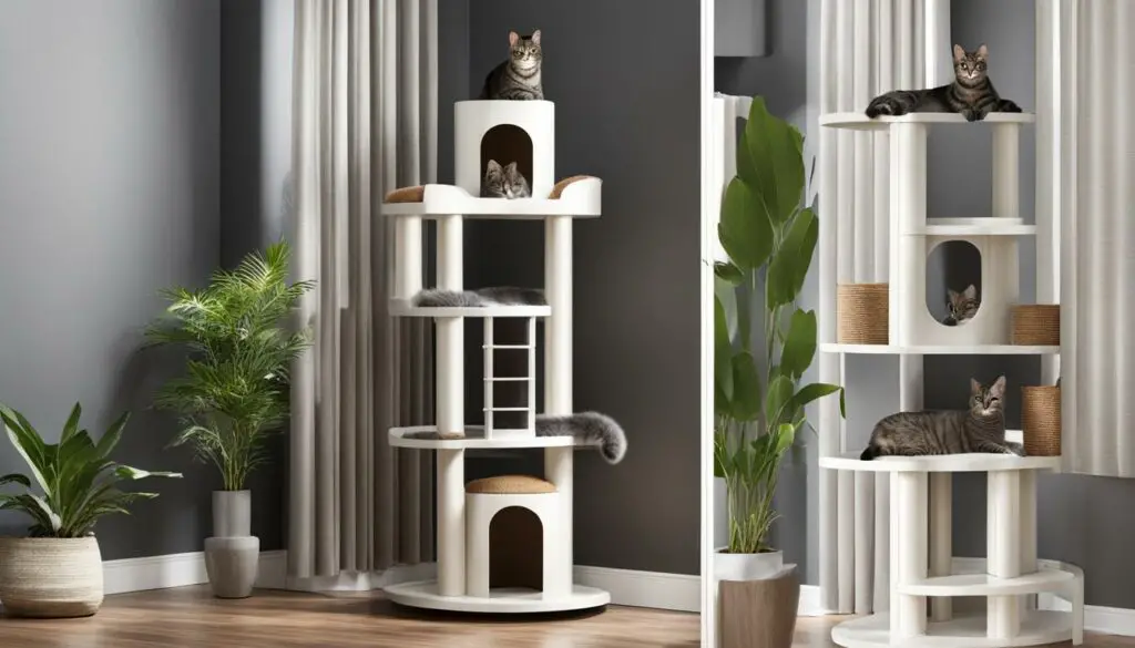 affordable cat towers