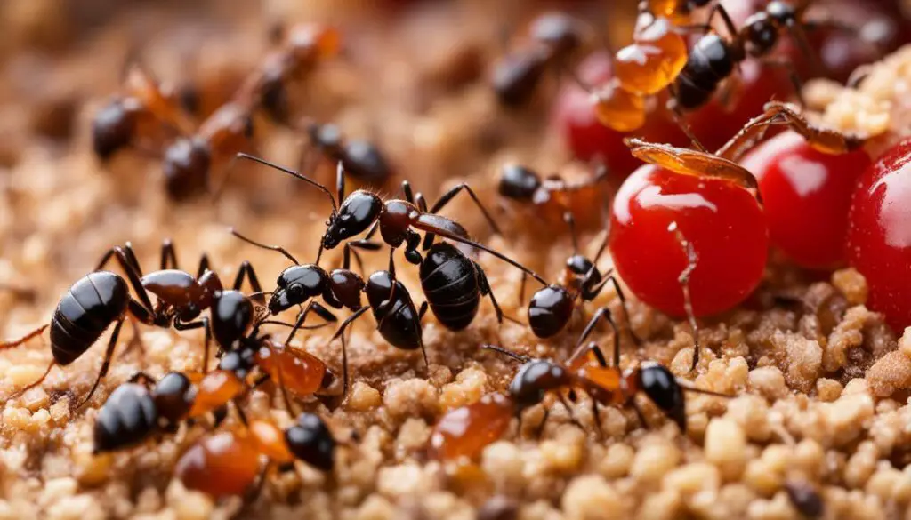 ant colony nutrition