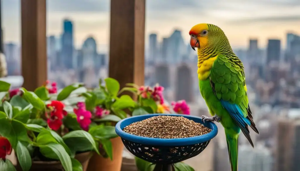 apartment-friendly bird