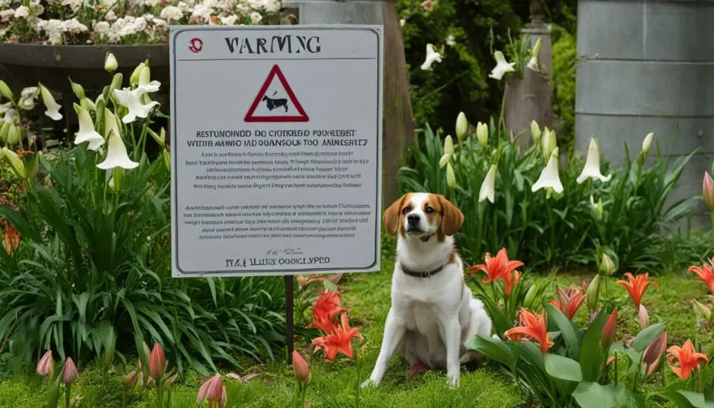 are lilies poisonous to dogs