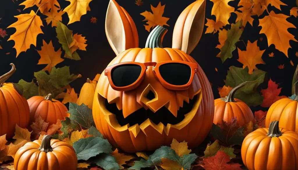 bad bunny pumpkin carving
