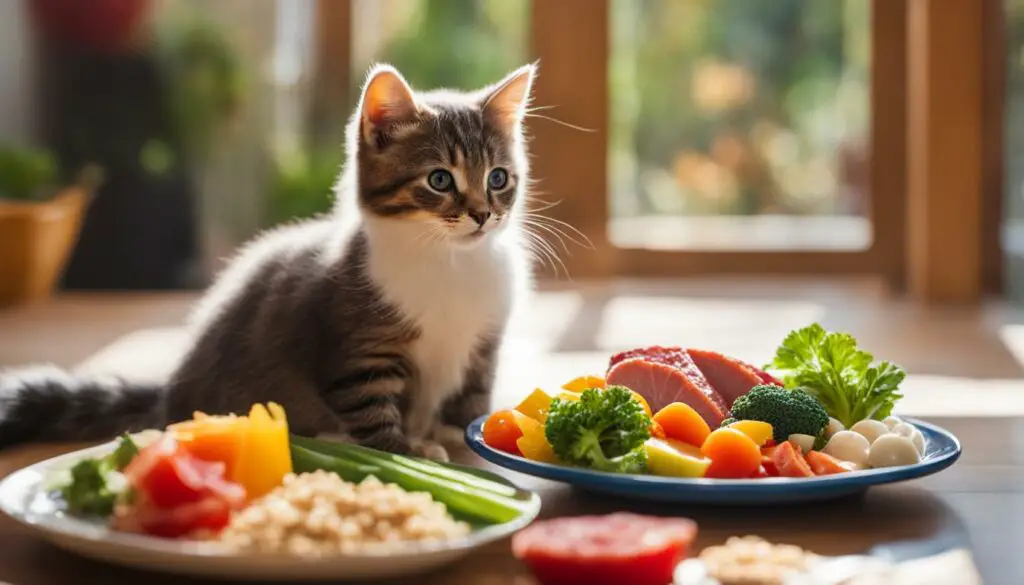 balanced diet for kittens