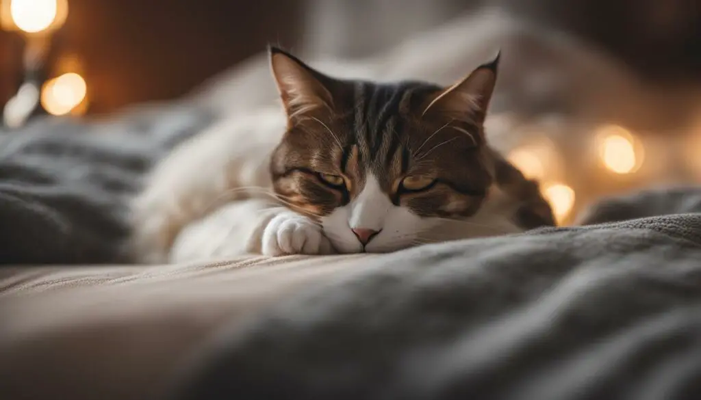 benefits of cats sleeping with you