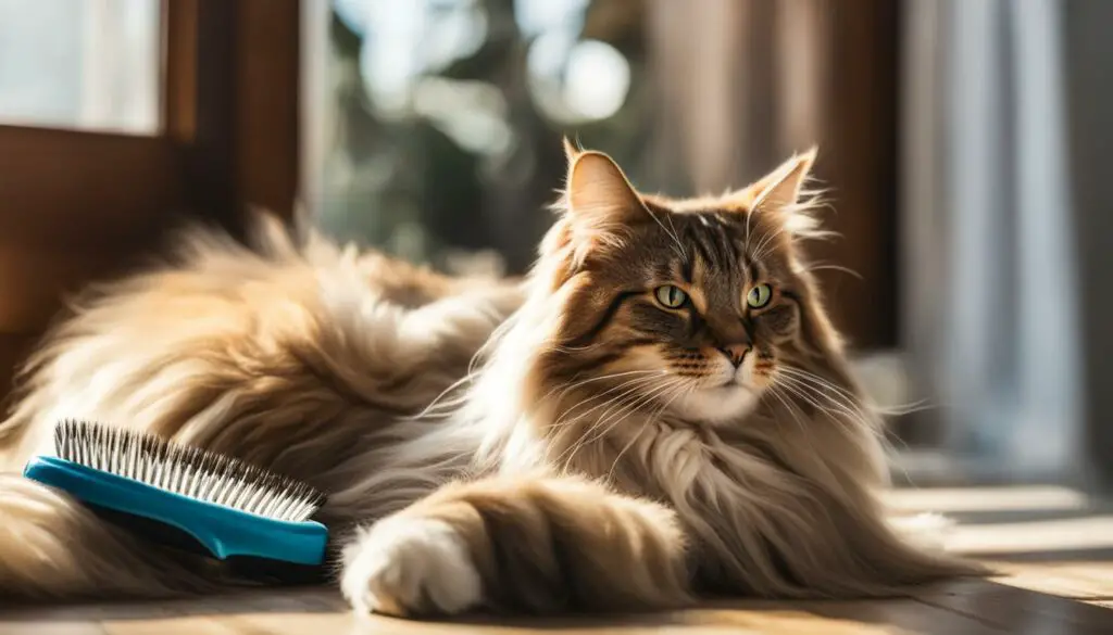 benefits of grooming your cat with a dog brush