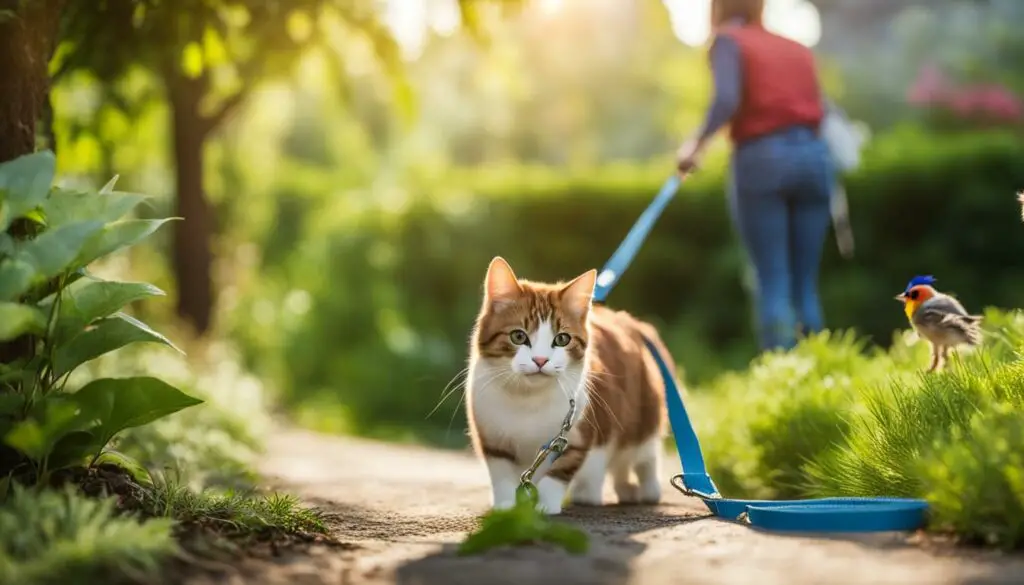 benefits of walking a cat