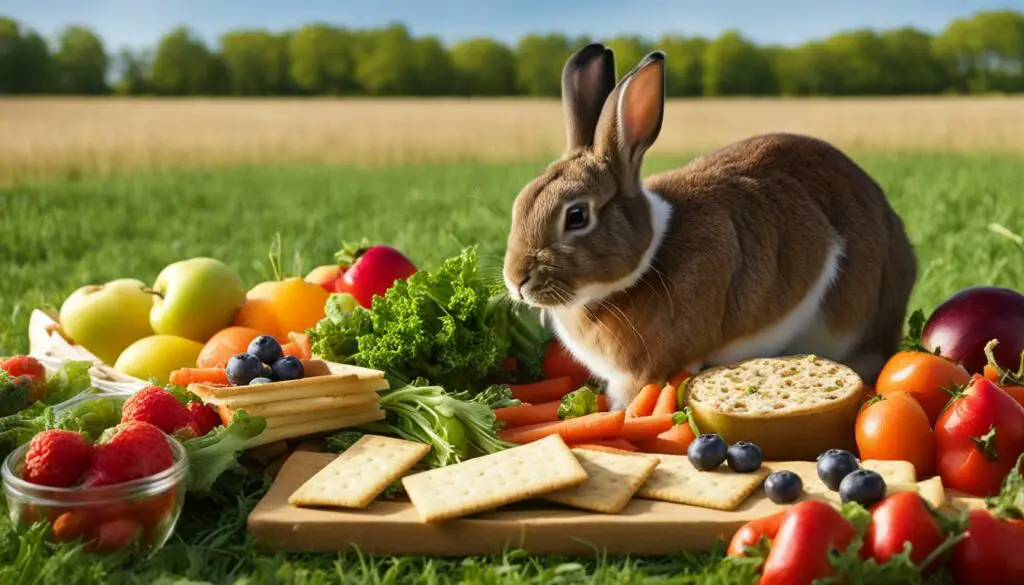 best crackers for rabbits' diet
