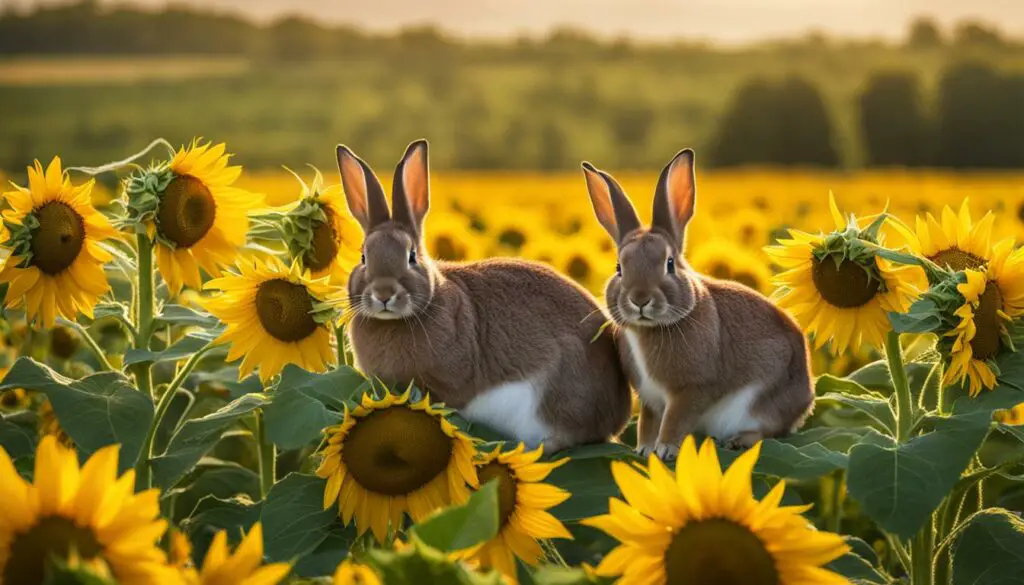 best sunflower seeds for rabbits