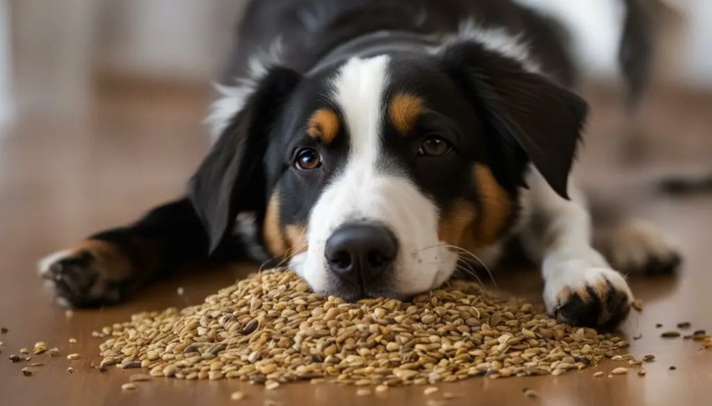 bird seed toxicity in dogs