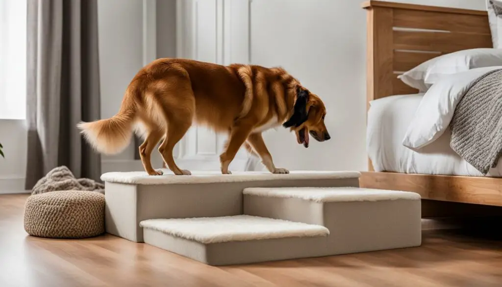 budget-friendly dog stairs for high beds