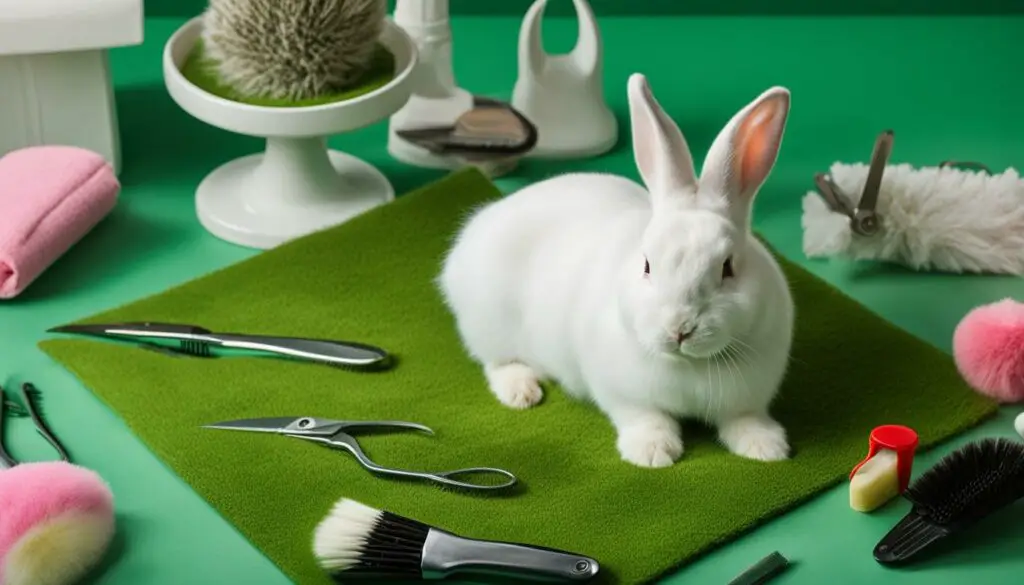 bunny grooming