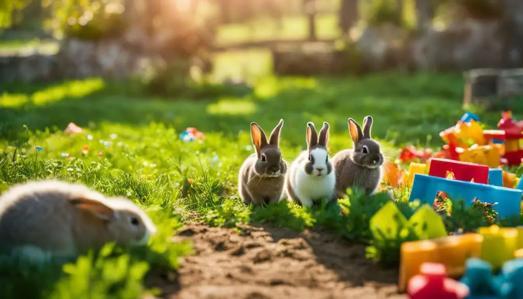 bunny playtime