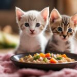 can 4 week old kittens eat wet food