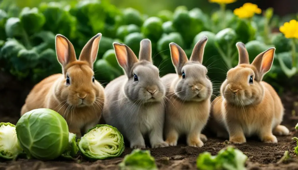 can bunnies eat brussel sprouts