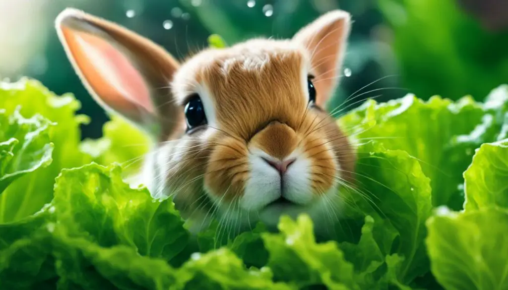 can bunnies eat iceberg lettuce