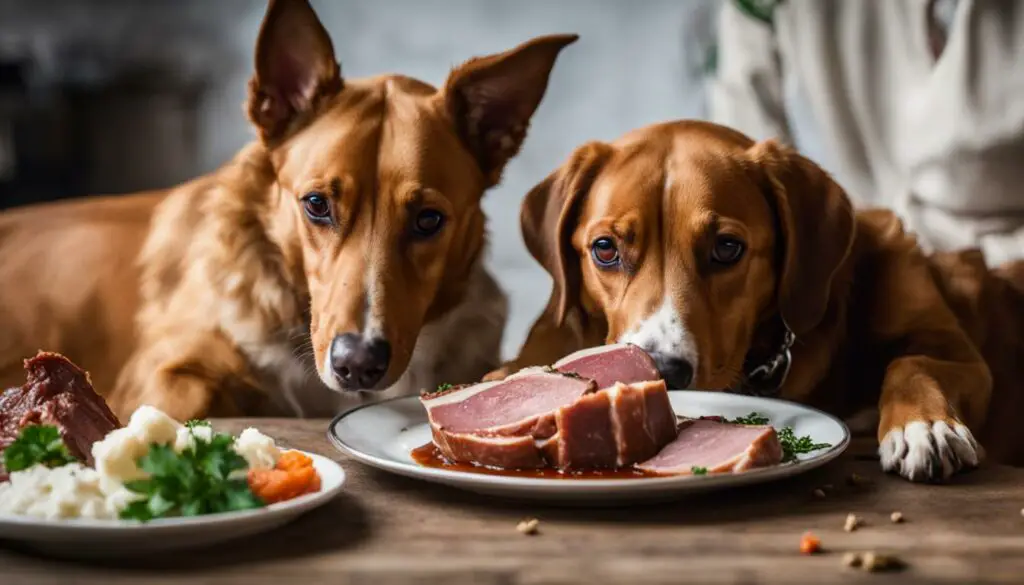 can dogs eat ham hock