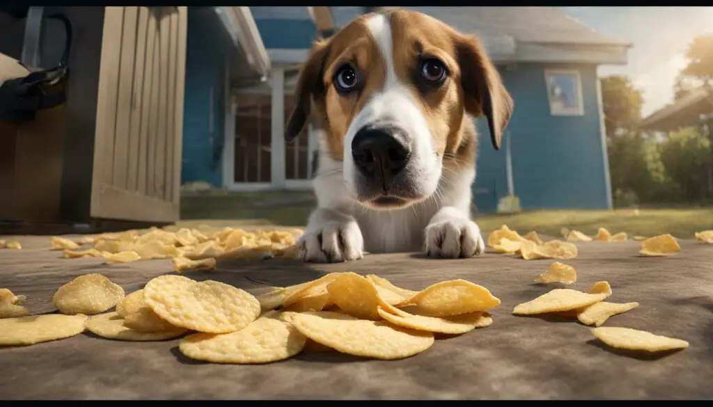 can dogs eat salt and vinegar chips