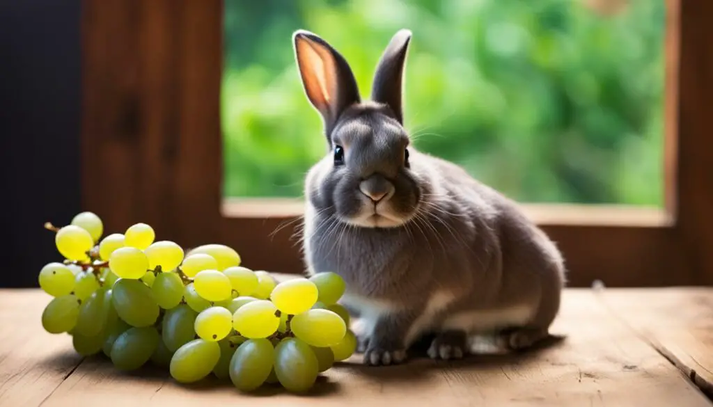 can rabbits eat grapes