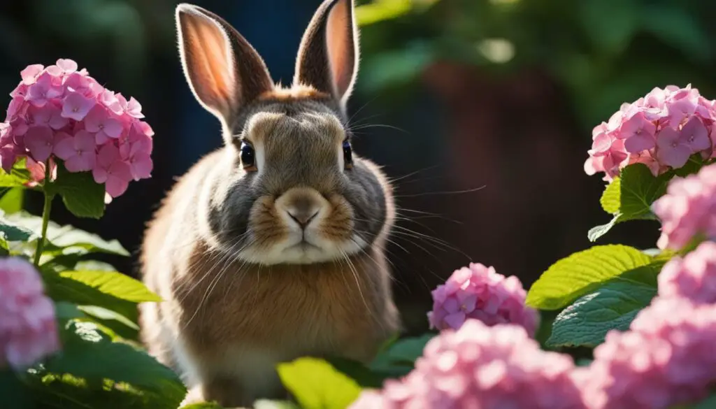 can rabbits eat hydrangeas
