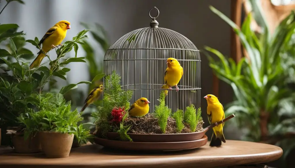 canary cage setup
