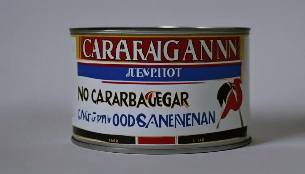 canned cat food without carrageenan and guar gum