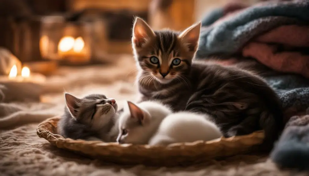 caring for kittens younger than 8 weeks