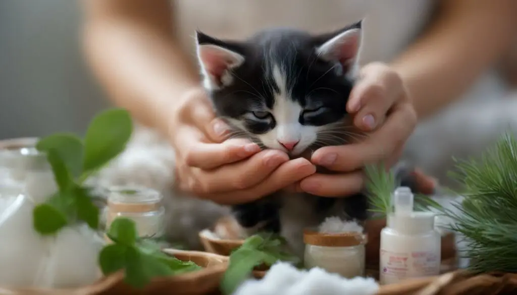 caring for orphaned kittens