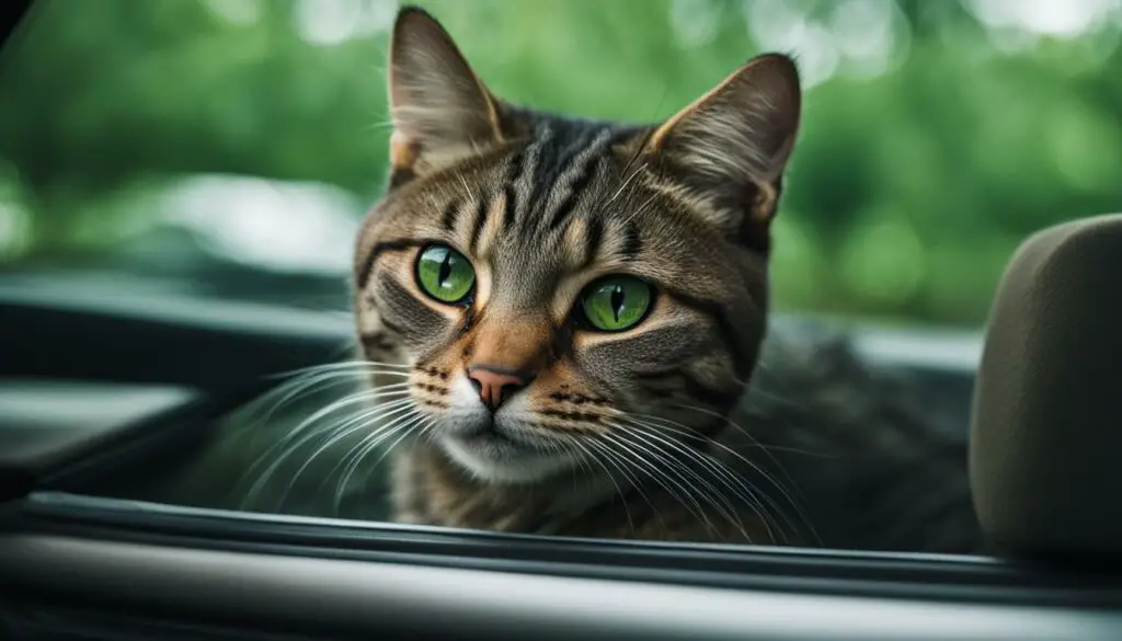 cat anxiety in car