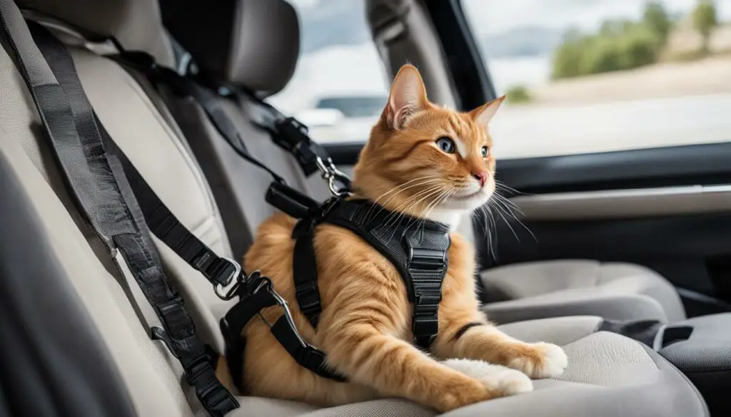 cat car harness features