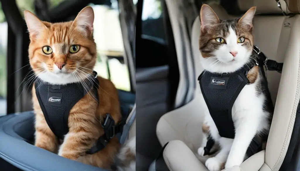 cat car harness vs carrier