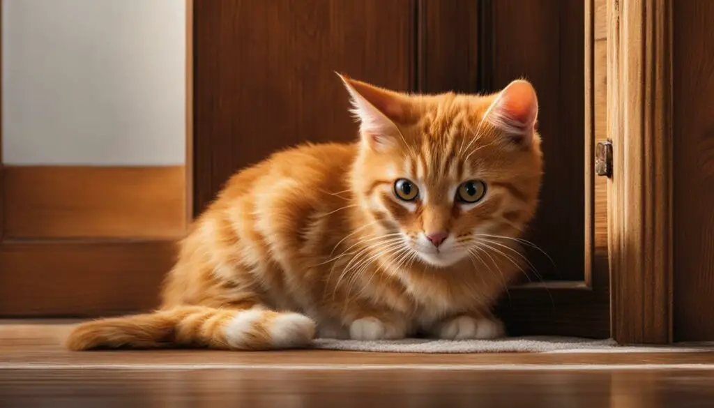 cat cries when locked out of bedroom