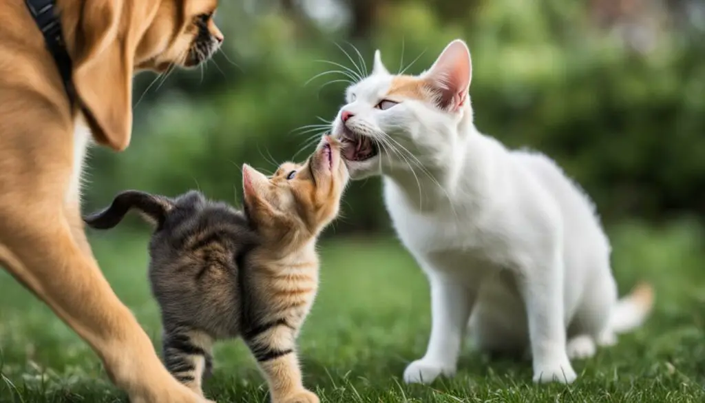 cat licking behavior